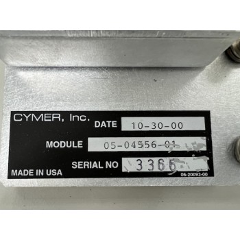 Cymer 05-04556-01 Chamber Adjustment Pane